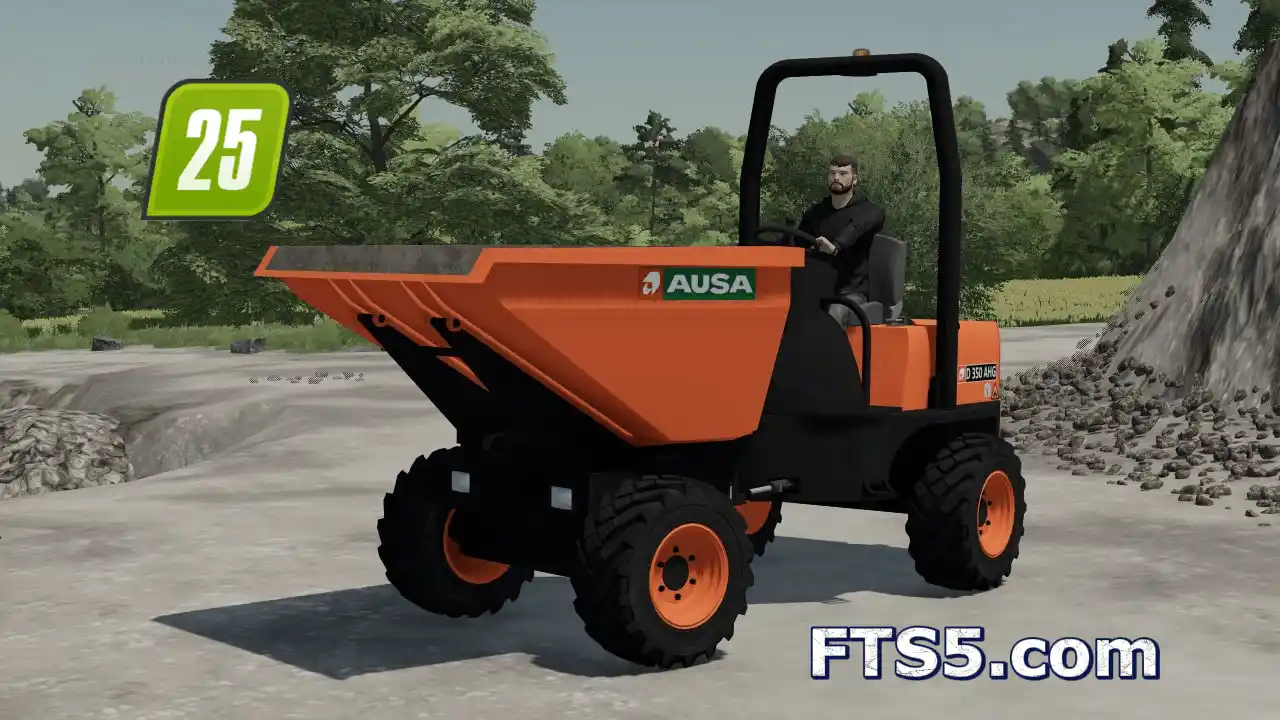 AUSA D350 一吨翻斗车 v1.0