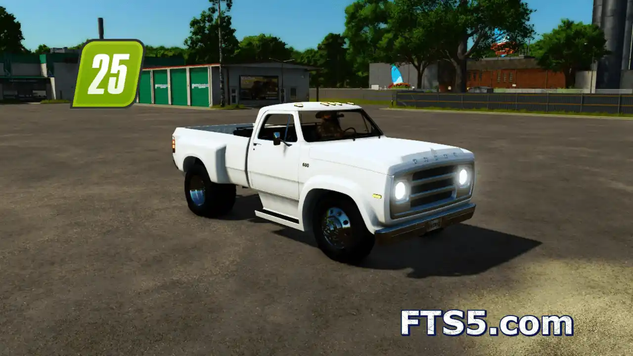 1977 道奇 W600 动力卡车 v1.0