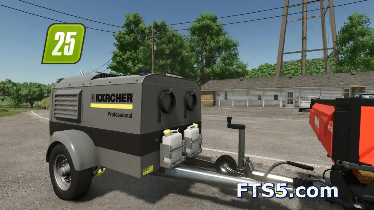 HDC 2734 洗车拖车 v1.0