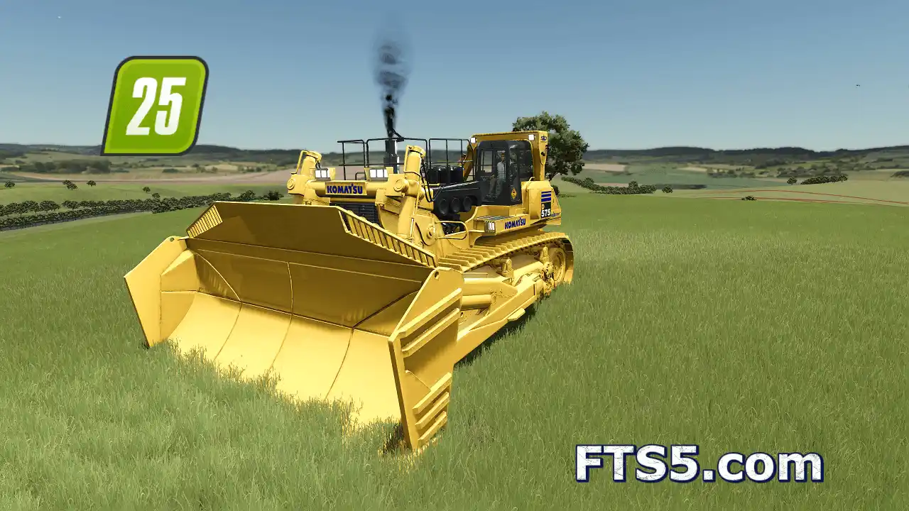 支持大地农场 | 小松 575D 推土机 v1.0