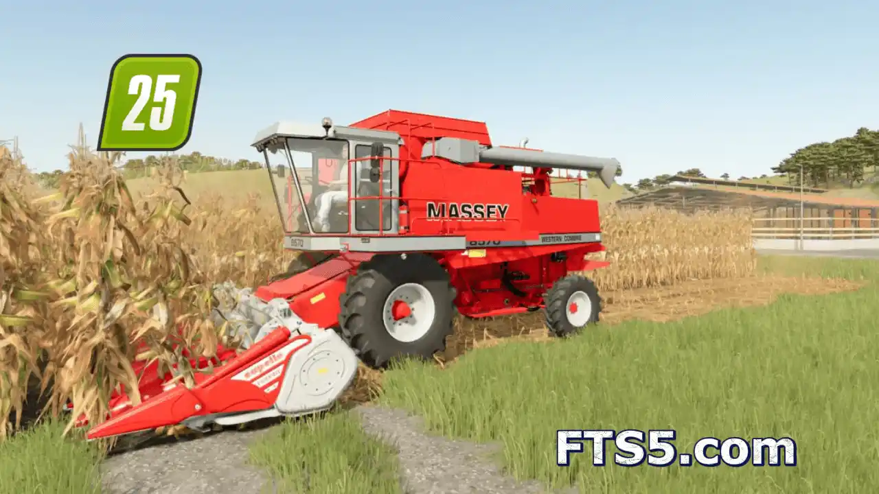 麦赛福格森 Fendt 8570 收割机包 v1.0