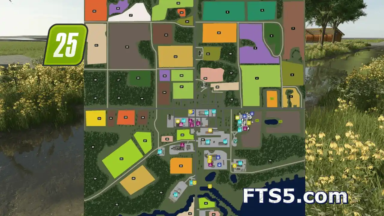 斯塔巴克镇/农业地图 V1.2.1.0