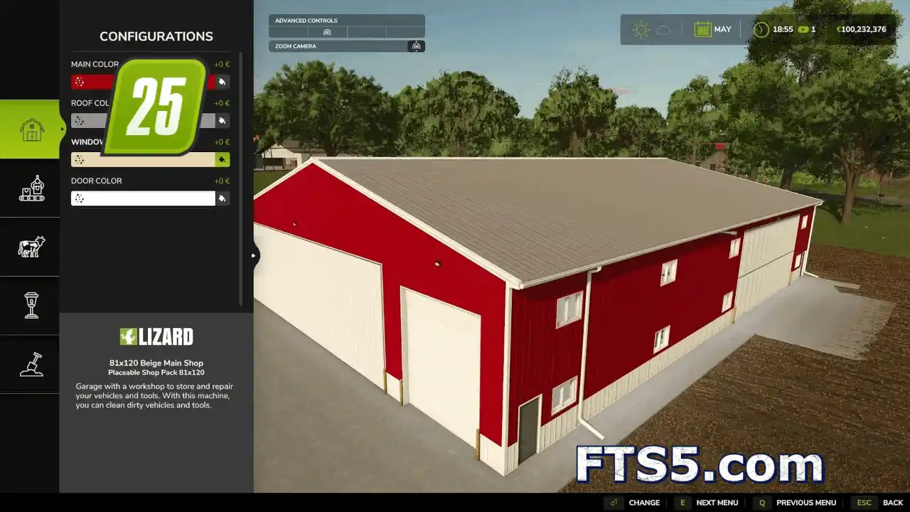 建筑颜色更改 v1.1.0.2