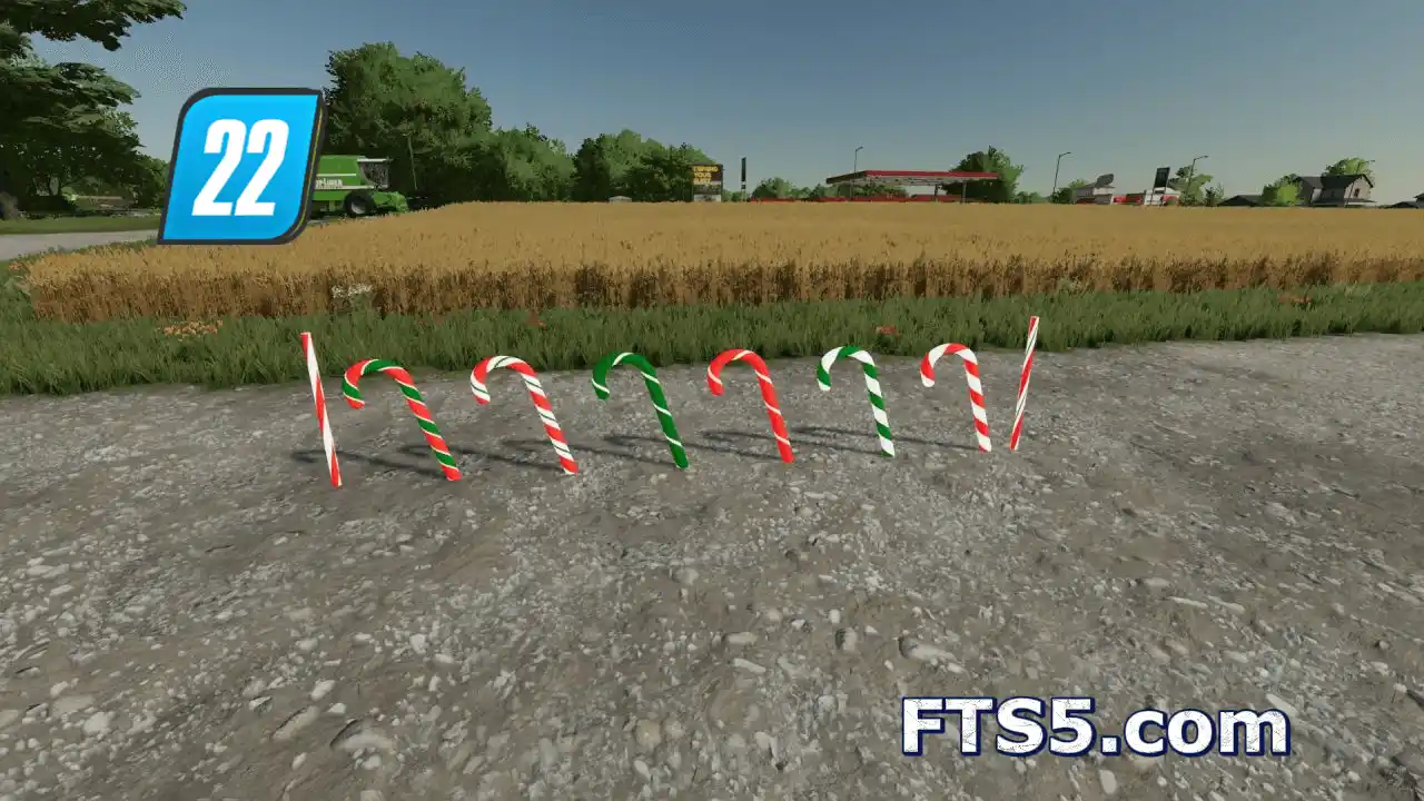 拐杖糖果灯围栏 v1.0.0