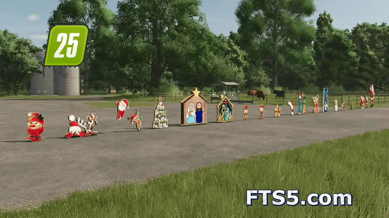 [装饰]圣诞节彩灯包 v1.0