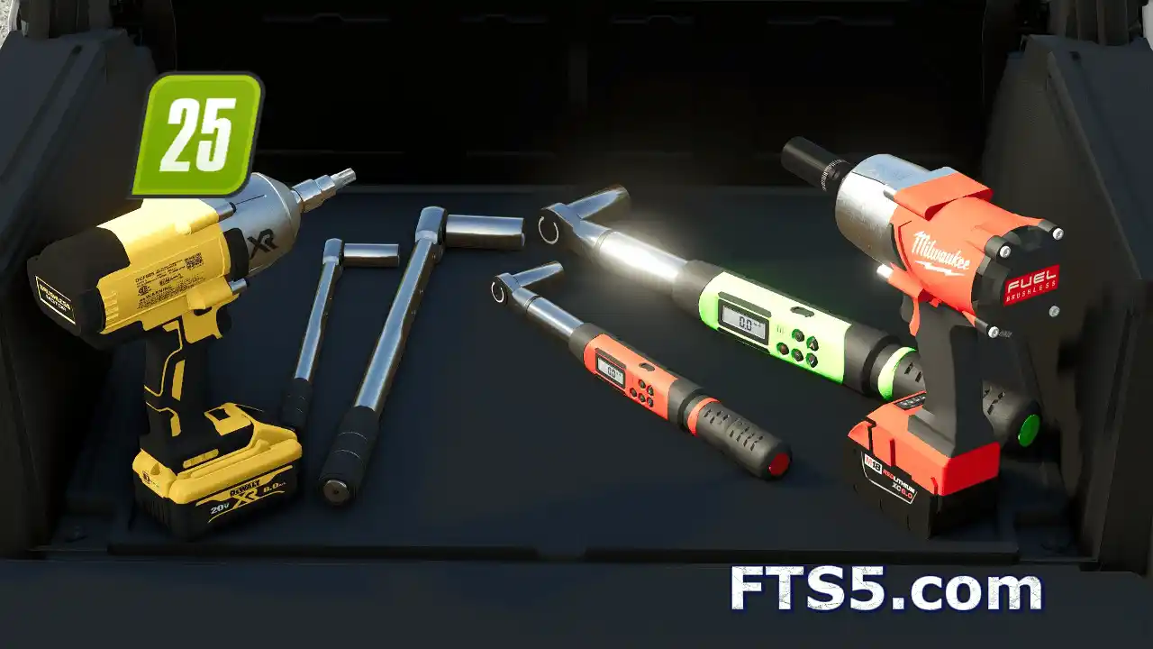 [修车工具]得伟与密尔沃基冲击钻 + 扭矩扳手 v1.0