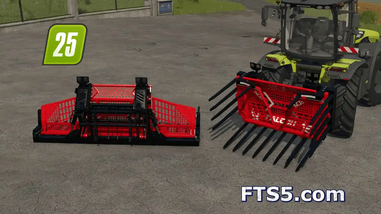 [装载机工具] MDE 青贮叉 v1.0