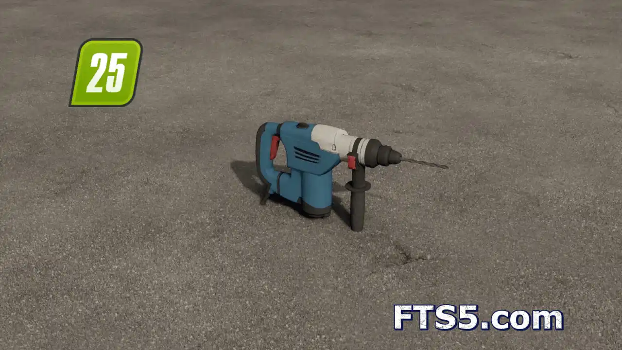 [破碎岩石]冲击钻 v1.0