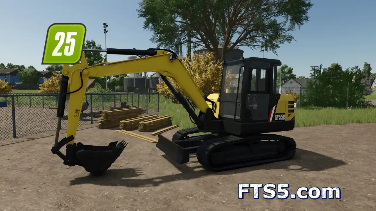 [大地农场]三一 55C挖掘机 v1.0