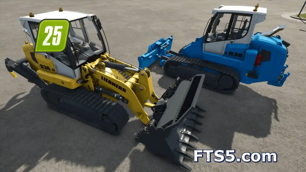 利勃海尔 LR636 装载/推土机 v1.0