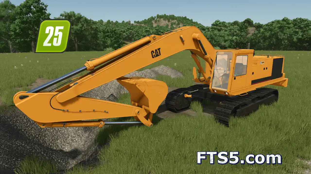 [大地农场]CAT 245 挖掘机 v1.0