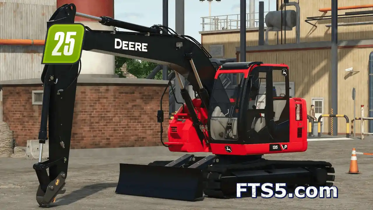 约翰迪尔 135P 挖掘机v1.0