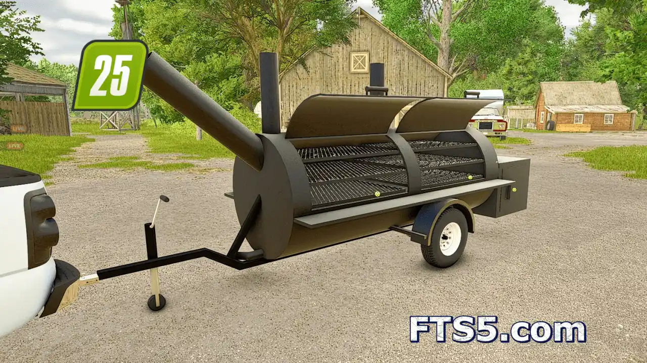 烧烤炉拖车 v1.0