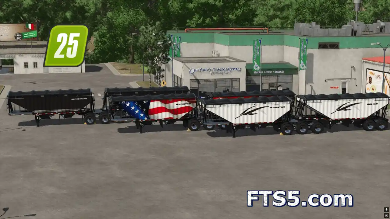 至尊超级B 谷物挂车 v1.0