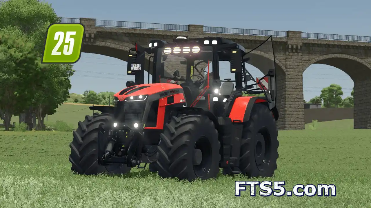 [美化]麦赛福格森 8s Xtra 版拖拉机 v1.0