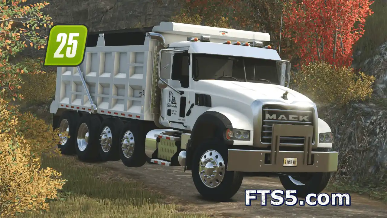 [支持乘客]马克 GU713 花岗岩系列重型卡车 v1.0