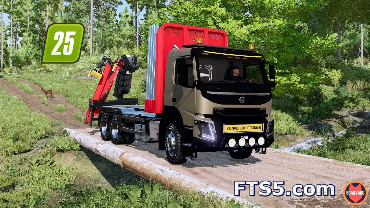 沃尔沃FMX林业版卡车 v1.0.1