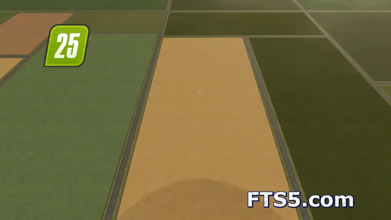 [大平原]笔直农田 v1.0