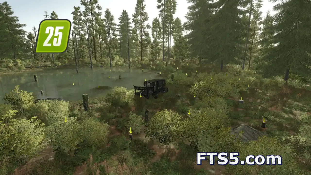 树桩荧光箭头 v1.0