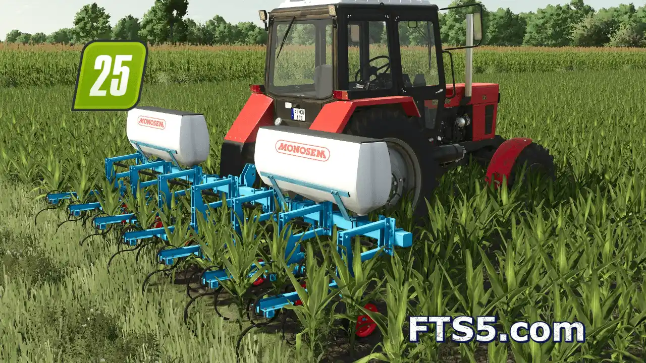 莫诺塞姆 六行耕耘机 v1.0