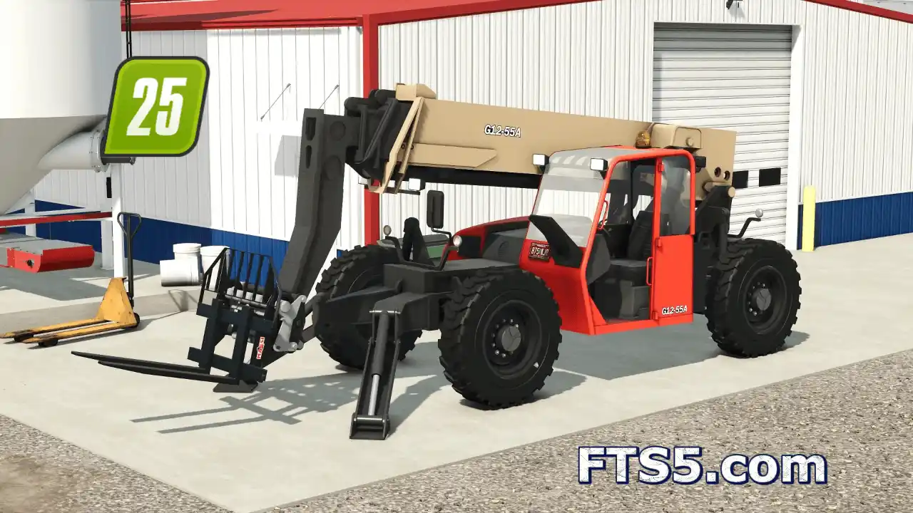 JLG G12-55A伸缩臂叉车 v1.0