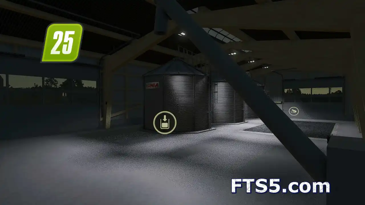 带集成筒仓的仓库 v1.0.0.3