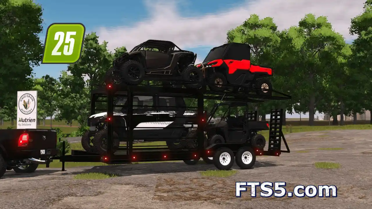 牵引汽车运输拖车 v1.0