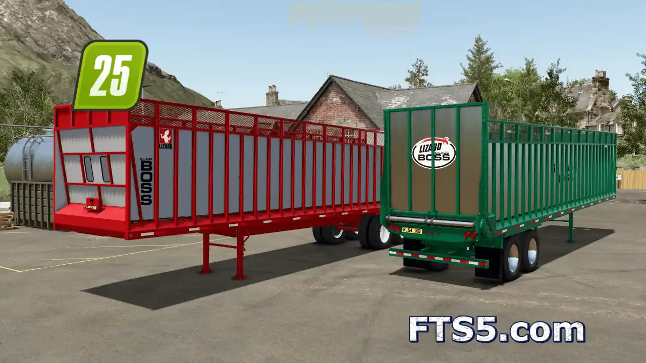 青贮半挂拖车 v1.0