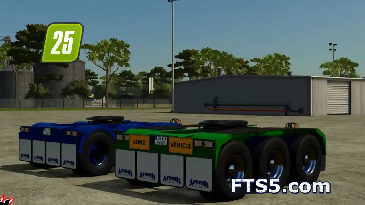 [台车]阿伦德拖车小轮架 v1.0.0