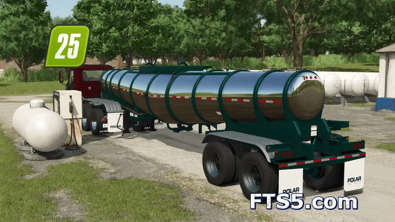 [全液体]极地深卸油罐车 v1.0.0