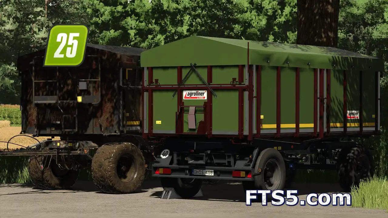 克勒格 Agroliner HKD 302 牵引拖车 v1.0