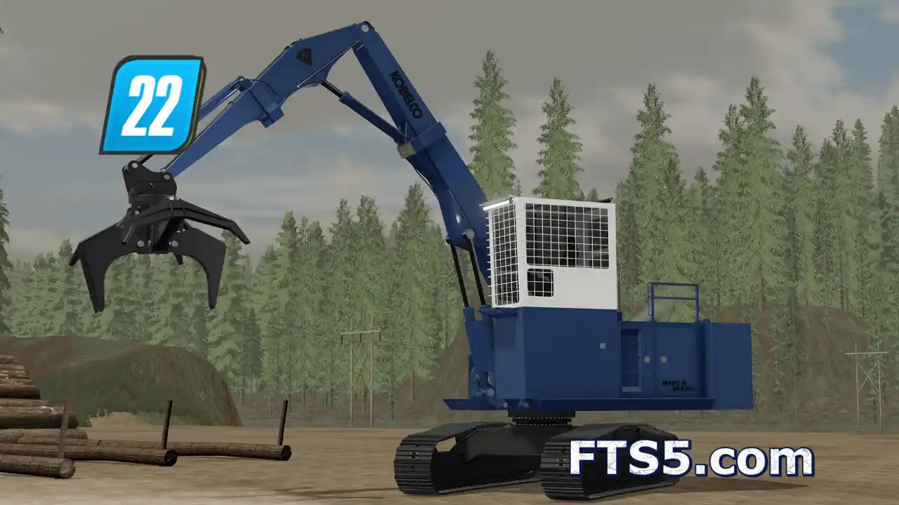 神钢SK400LL抓木机 v1.0