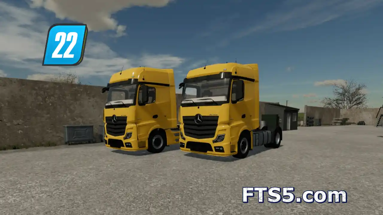 奔驰 MP4 卡车 v1.0