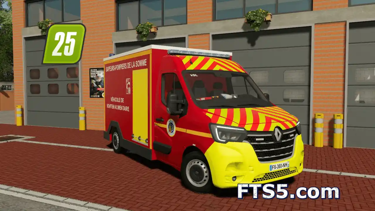 雷诺Master IV 食品支援车 v1.0