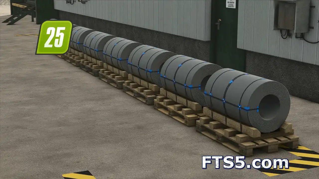 [钢卷厂]银溪森林工厂包 v1.0