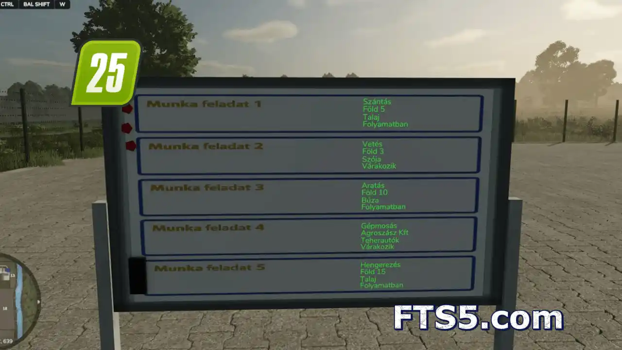 农场任务显示器 v1.0.0.2