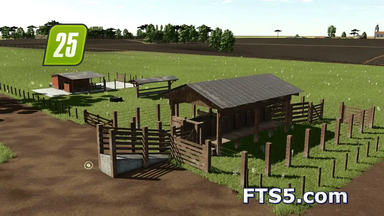 带挤奶棚的牛牧场 v1.0.0.1