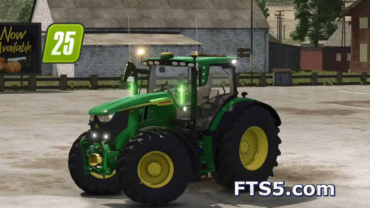 [美化版]约翰迪尔 6R 大型车架 v1.0