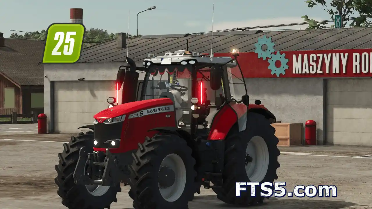 [美化版]麦赛福格森 7700S 拖拉机 v1.0