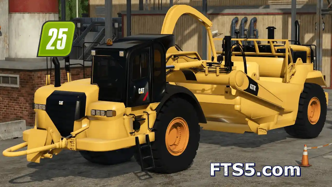 CAT 637K 铲运机 v1.0