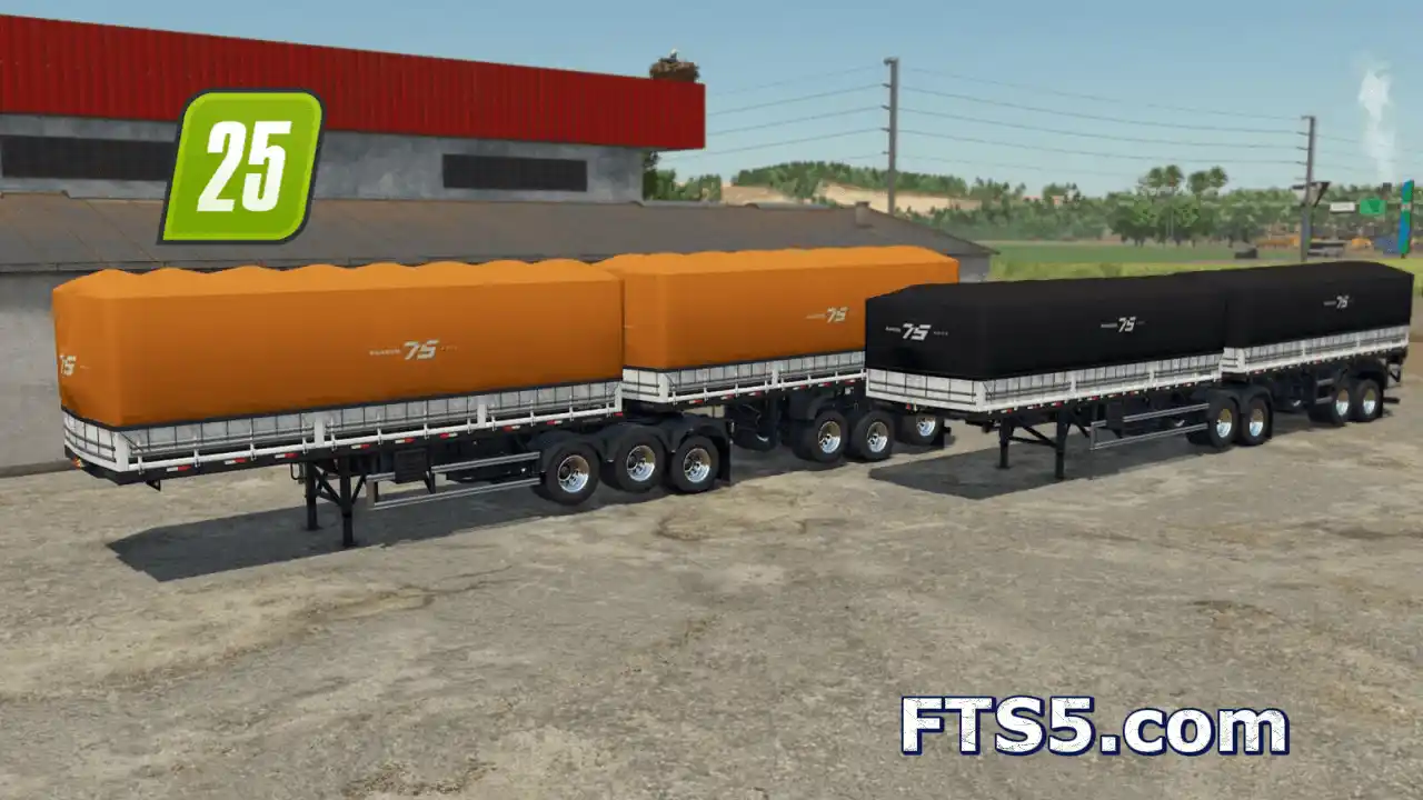 散装 B 型全挂拖车包 v1.0