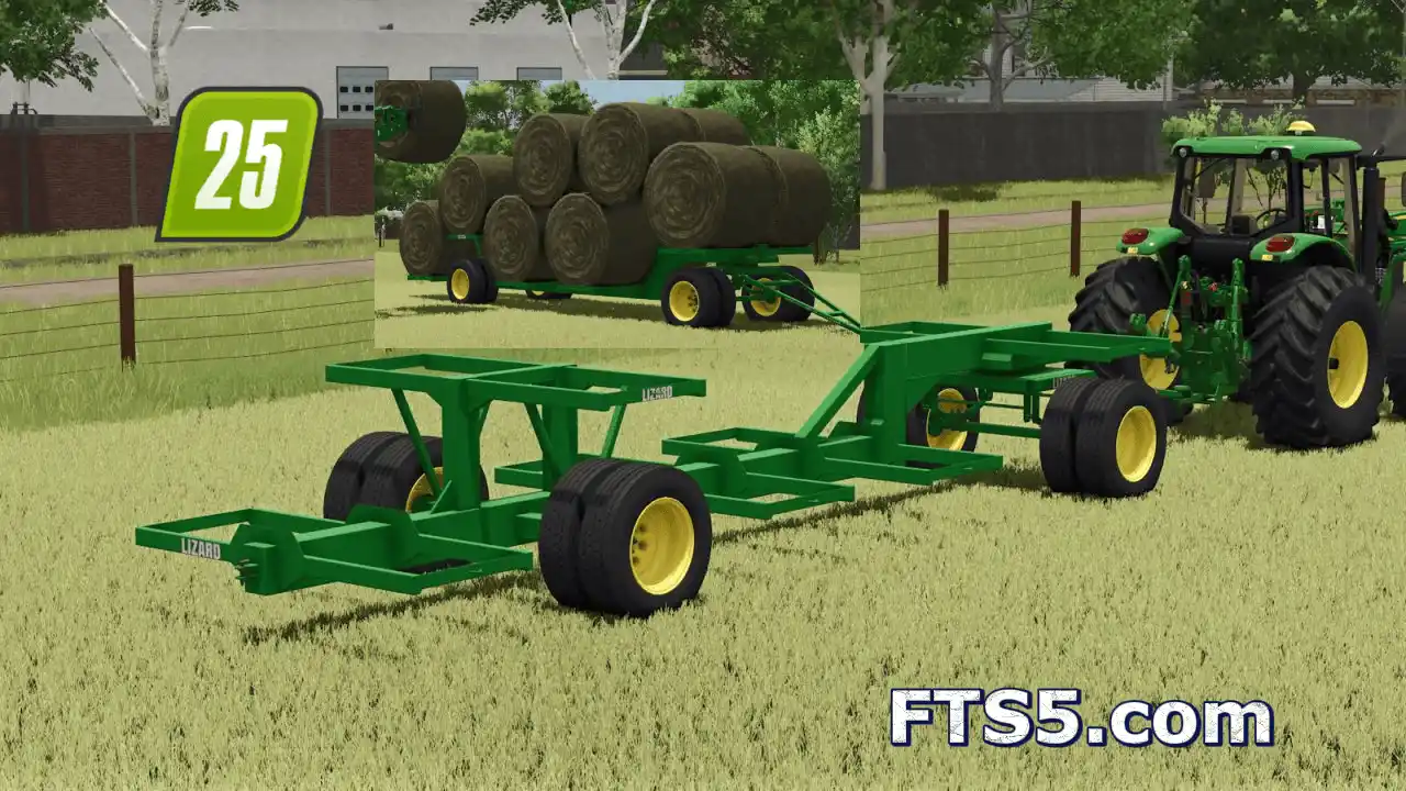 RBT-16 圆草捆运输拖车 v1.0