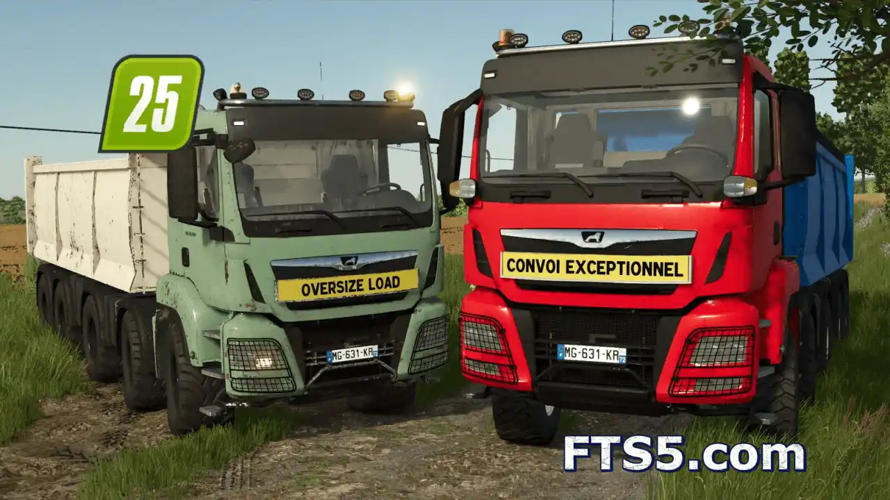 MAN TGS 18.500 自卸卡车 V1.0.0.1