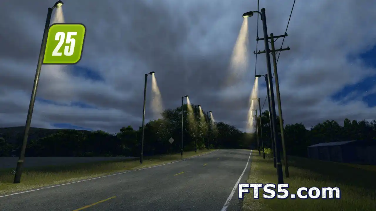 [装饰]带雾路灯 v1.0