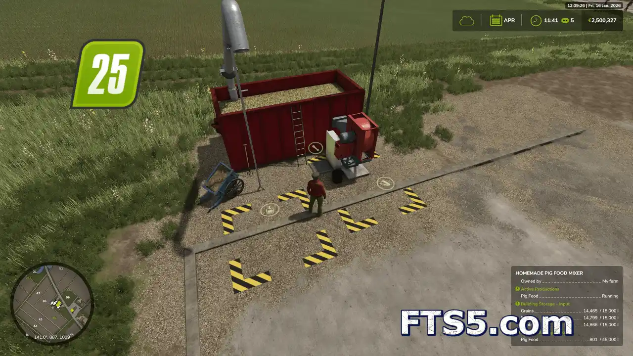 [支持洋葱]猪饲料生产 v1.0