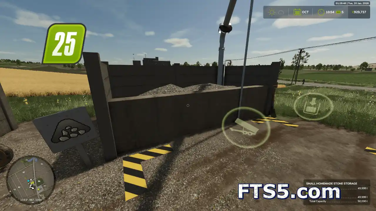 石头、木屑和粪肥储存 v3.0