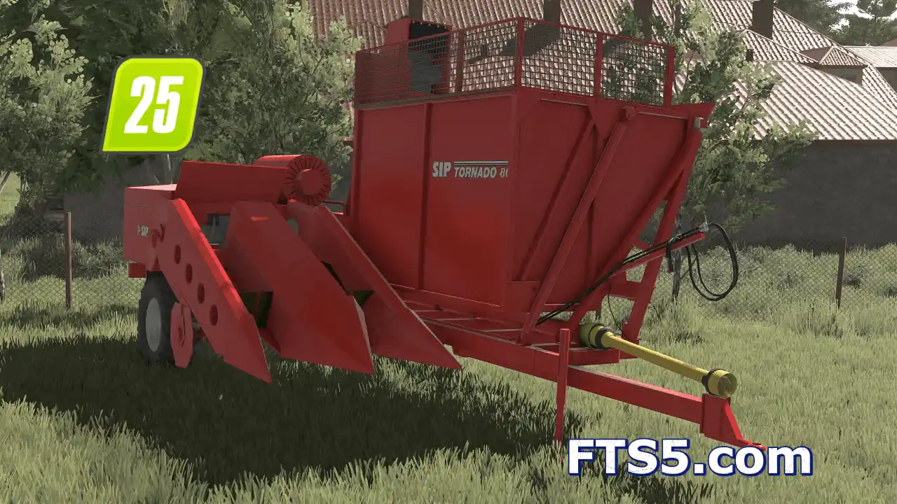 SIP 牵引式玉米收割机 v1.0