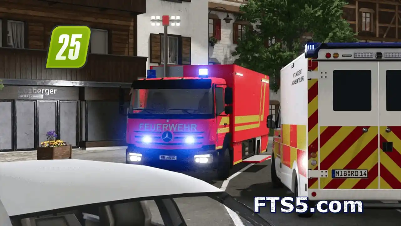 奔驰消防运输车 v1.0.0.1