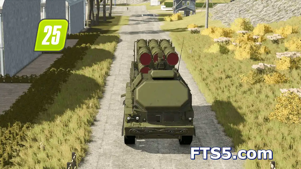 9K317M BUK M3 导弹发射雷达车 v1.0