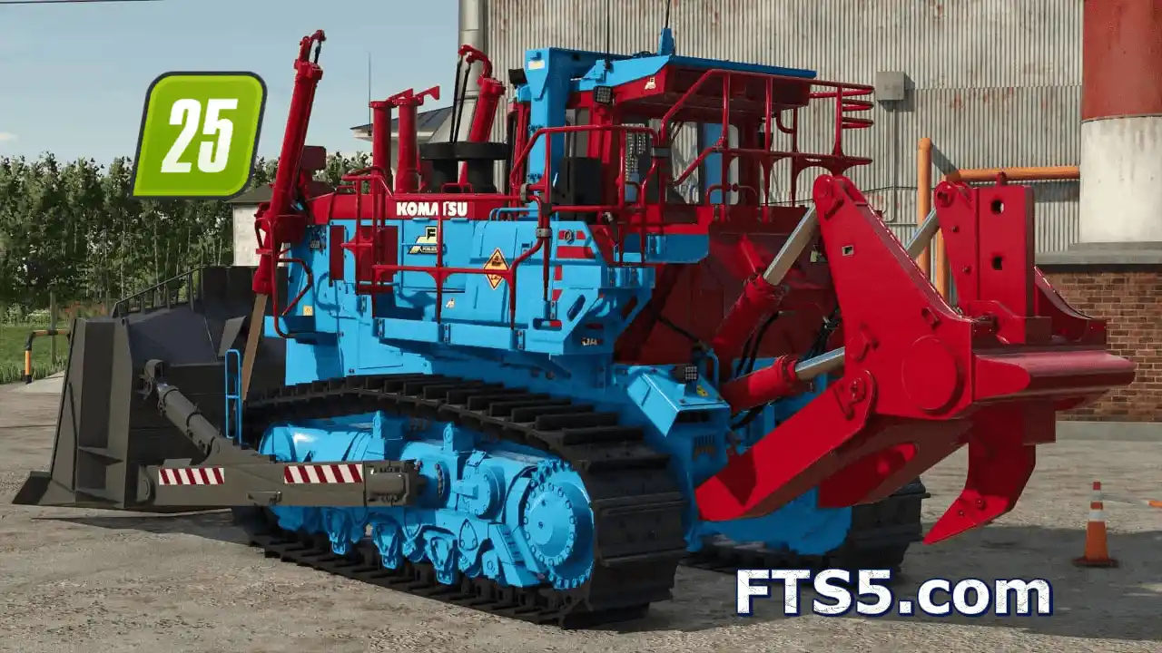 [支持大地农场]小松 D375A 采矿推土机 v1.0